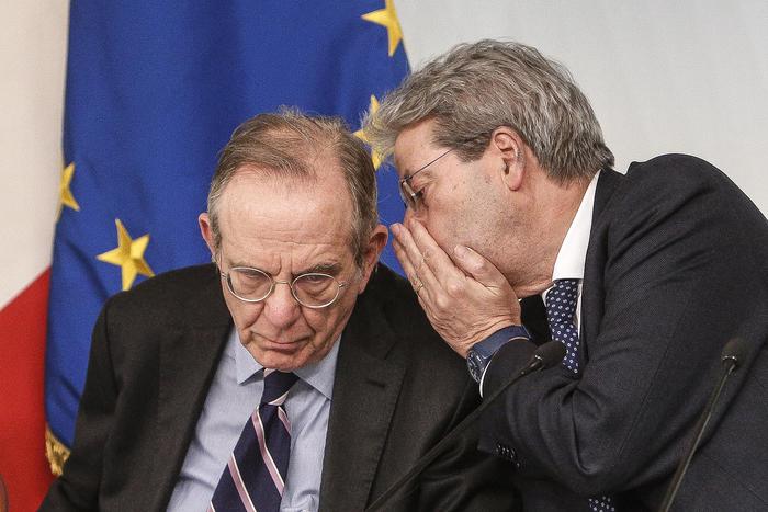 Vertice sulle venete, Padoan da Gentiloni