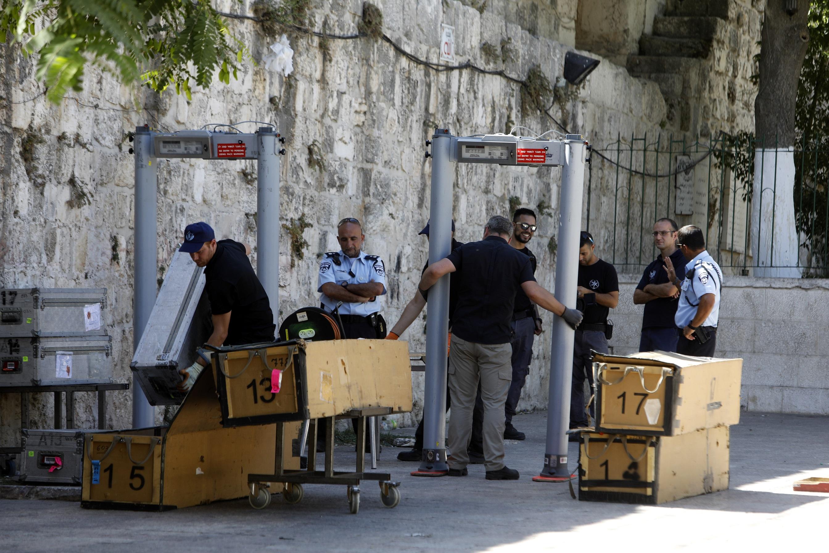 Gerusalemme: i metal detector erano solo un pretesto