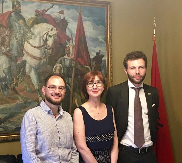 Analisti maddalonesi all’Ambasciata Albanese 
