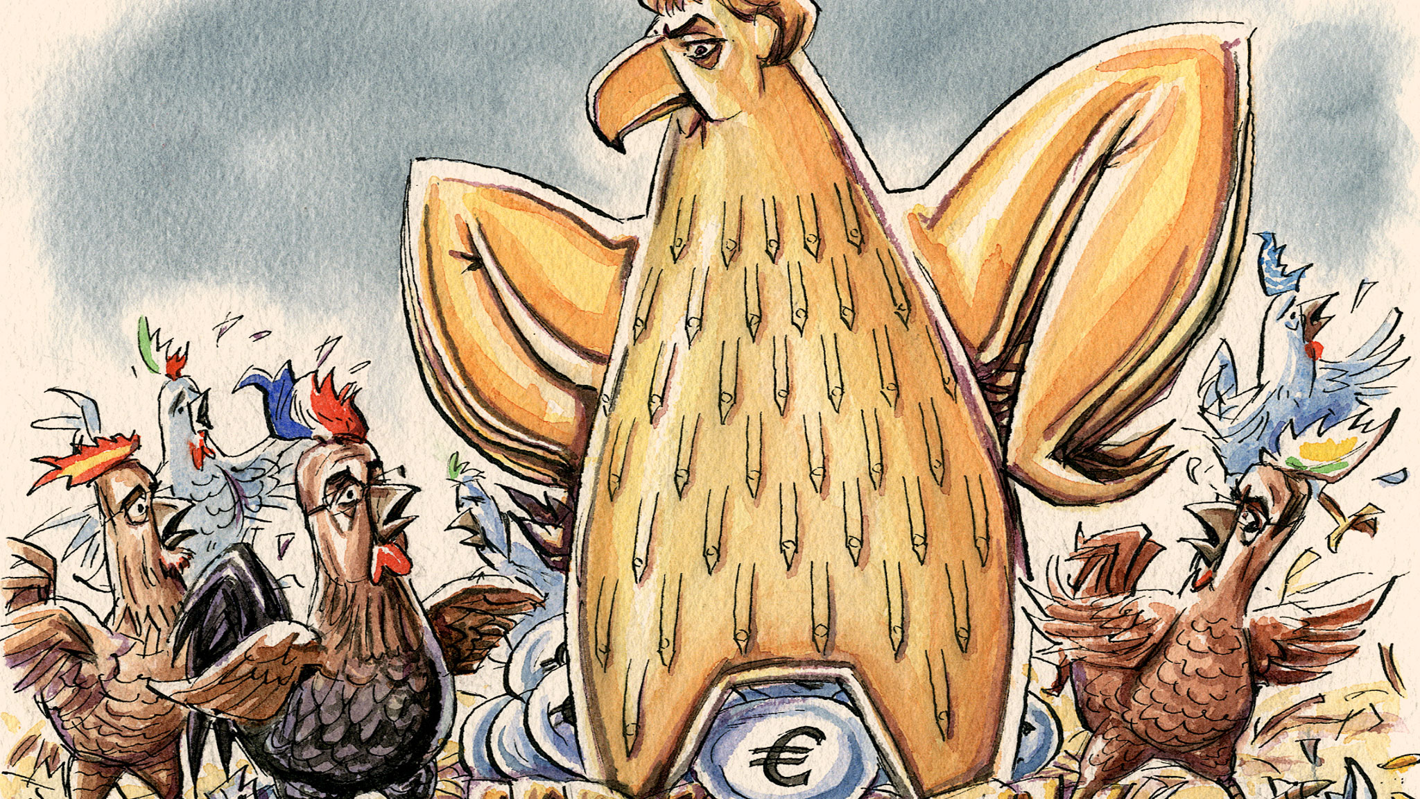 Bastonate alla democrazia dall’Europa tedesca 