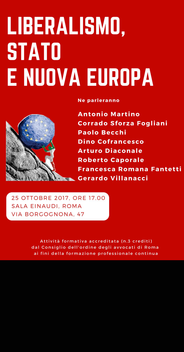 Una nuova Europa politica liberale