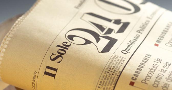 Ricapitalizzazione a “Il Sole 24 Ore”