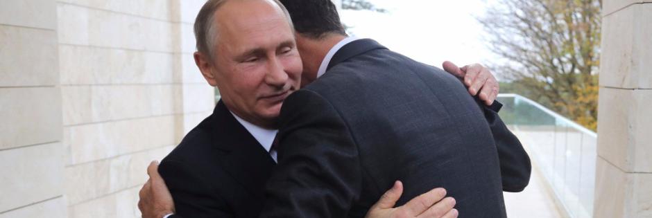 Putin abbraccia Assad: “La guerra all’Isis è quasi finita”