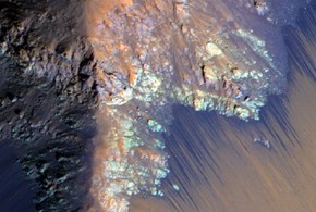Nature Geoscience: su Marte meno acqua del previsto