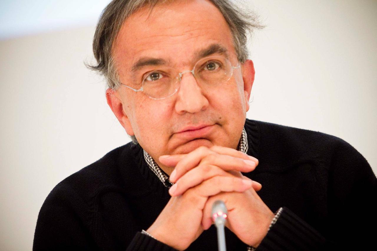 Marchionne è l’imprenditore più citato dai media italiani nel 2017
