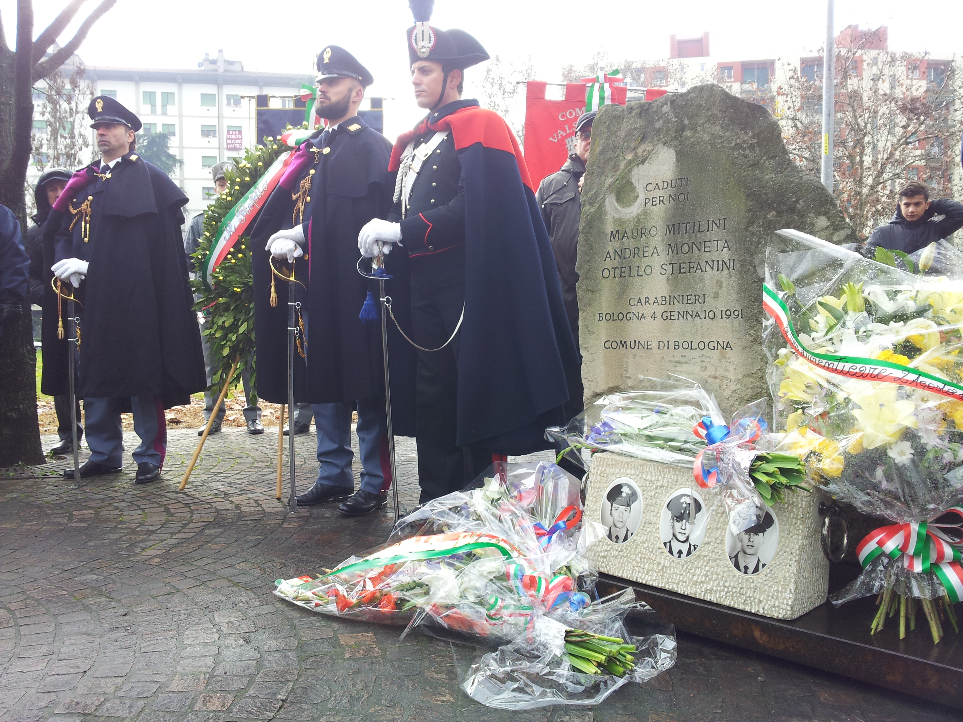 Uno bianca: domani commemorazione dei tre carabinieri uccisi nel 1991