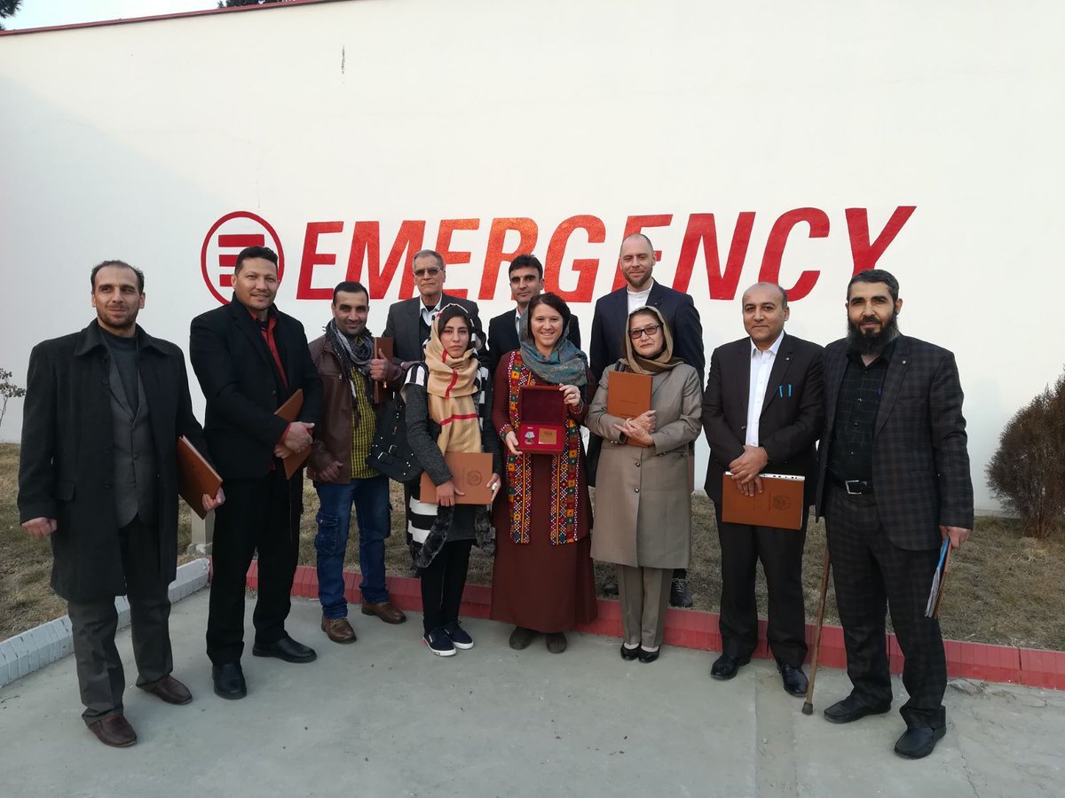 Afghanistan: A Emergency la medaglia d’onore per l’aiuto alle vittime di guerra