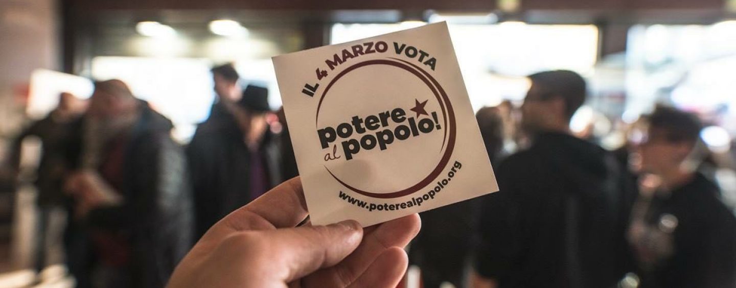 “Potere al Popolo” e la sinistra frazionata