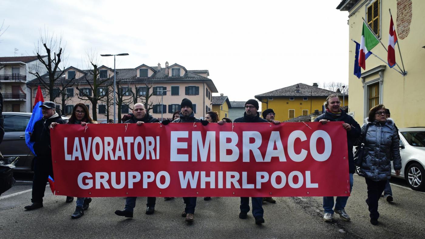 I lavoratori Embraco si appellano a Mattarella
