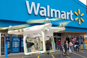 Walmart sperimenta il drone commesso
