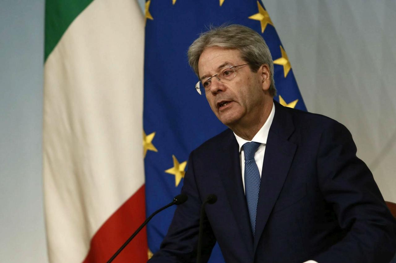 Gentiloni: “L’Italia non è neutrale”