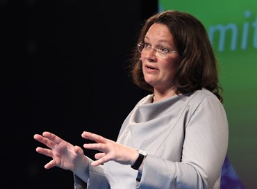 Per Nahles, l’Spd non ha alternative alla Grosse Koalition