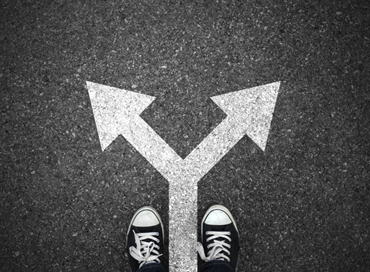 Indifferentemente, di qua o di là