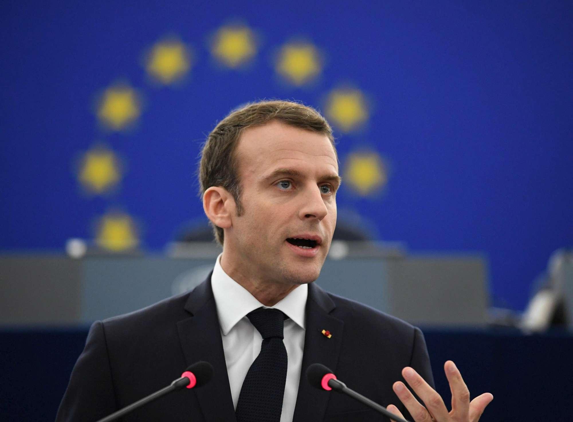 Macron contro il “rischio di guerra civile europea”