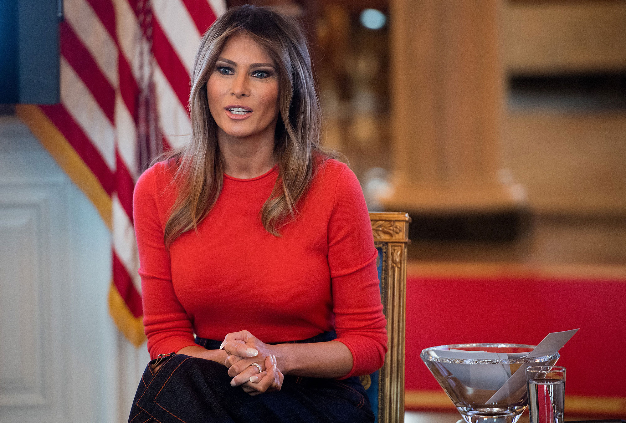 Melania Trump operata a un rene