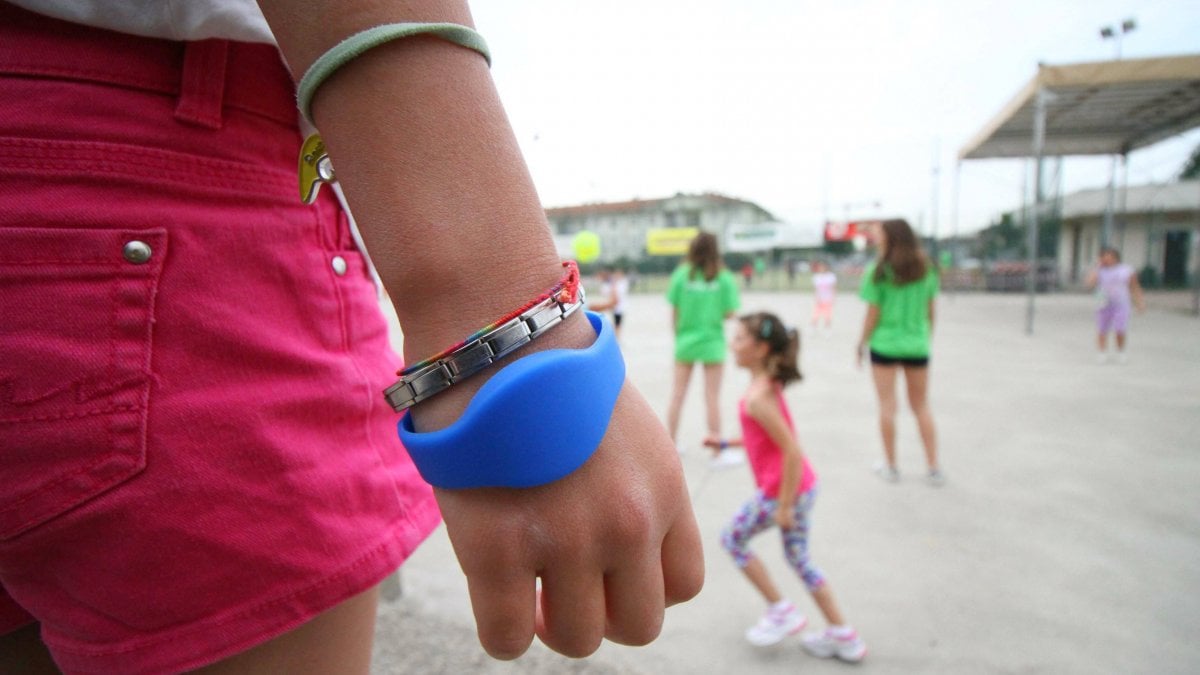 Il braccialetto elettronico debutta in oratorio