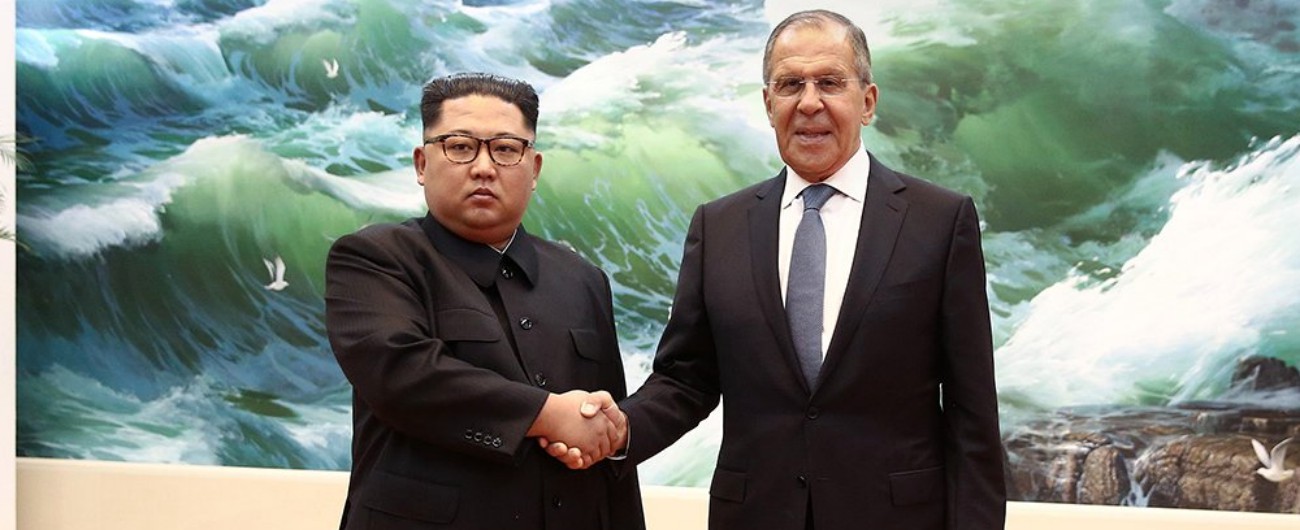 Kim Jong-un incontra il ministro degli Esteri russo Lavrov