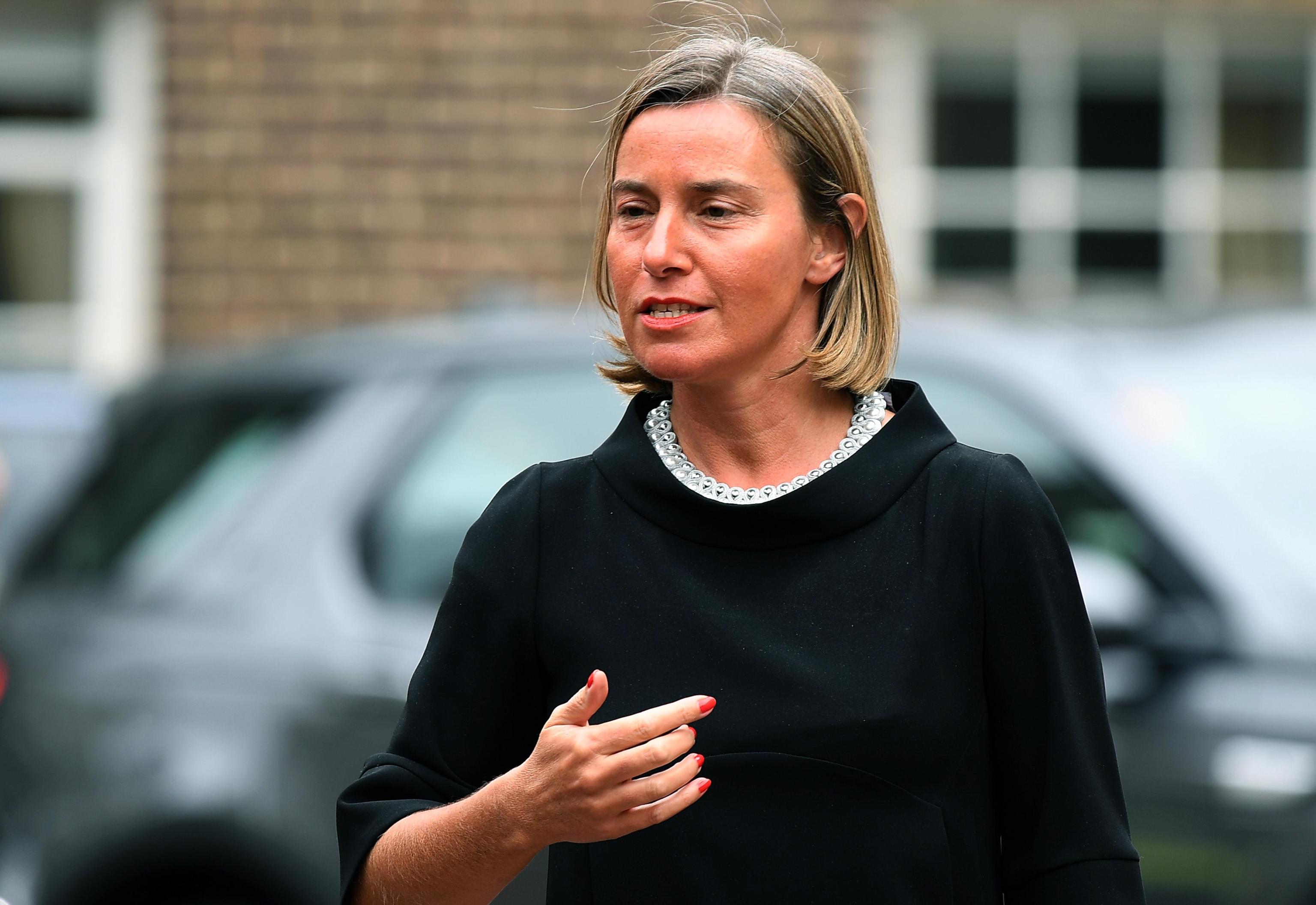 Il pregiudizio politico della Mogherini