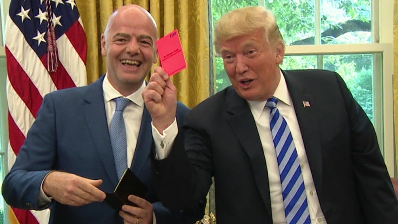 Trump incontra Infantino ma “espelle” i giornalisti