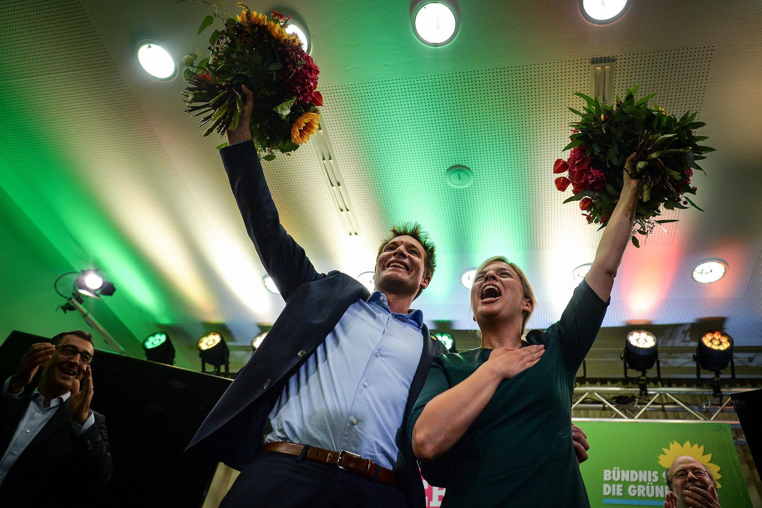 Gli alleati di Merkel crollano in Baviera, boom dei Verdi 