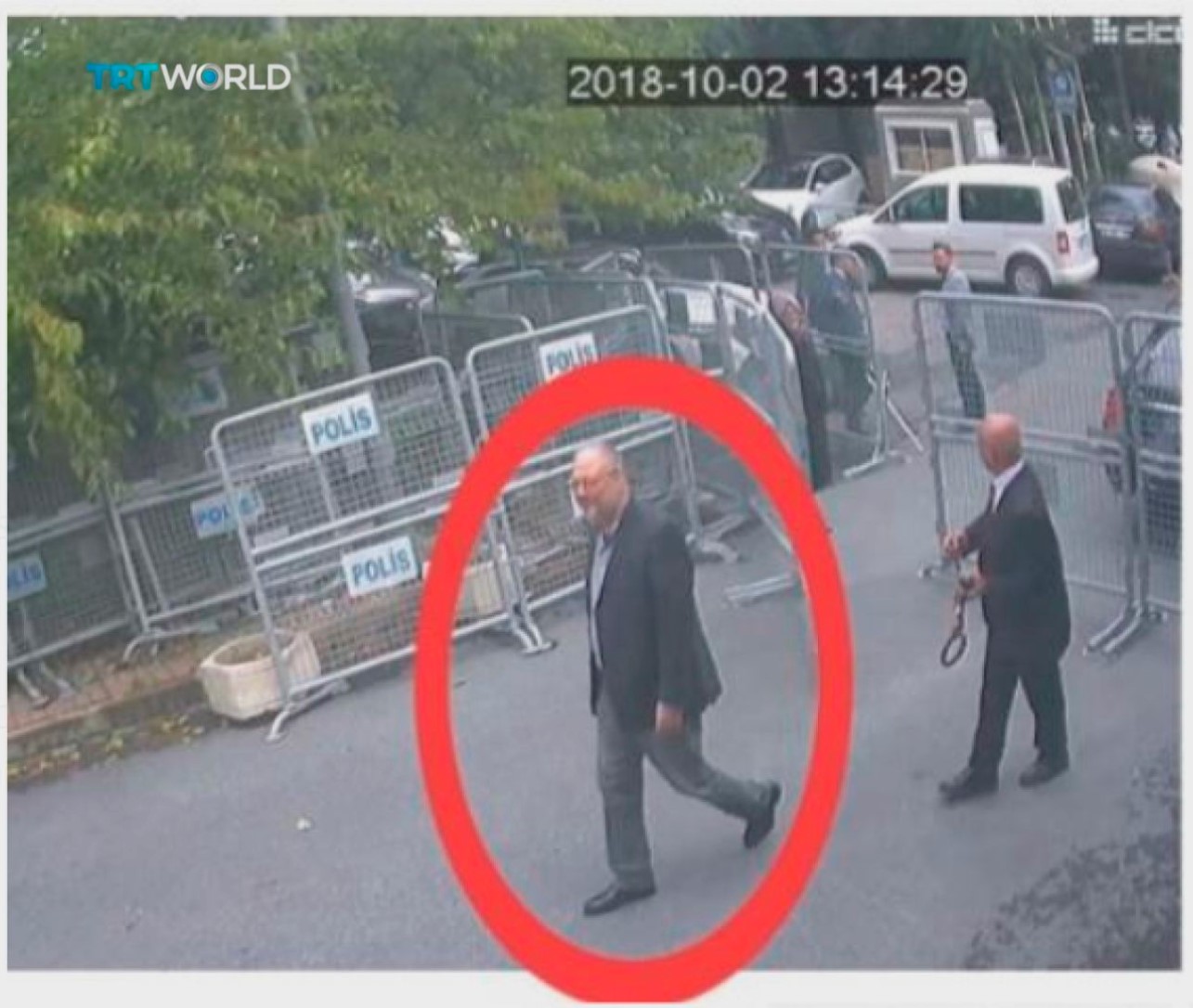 Le ultime immagini di Khashoggi 