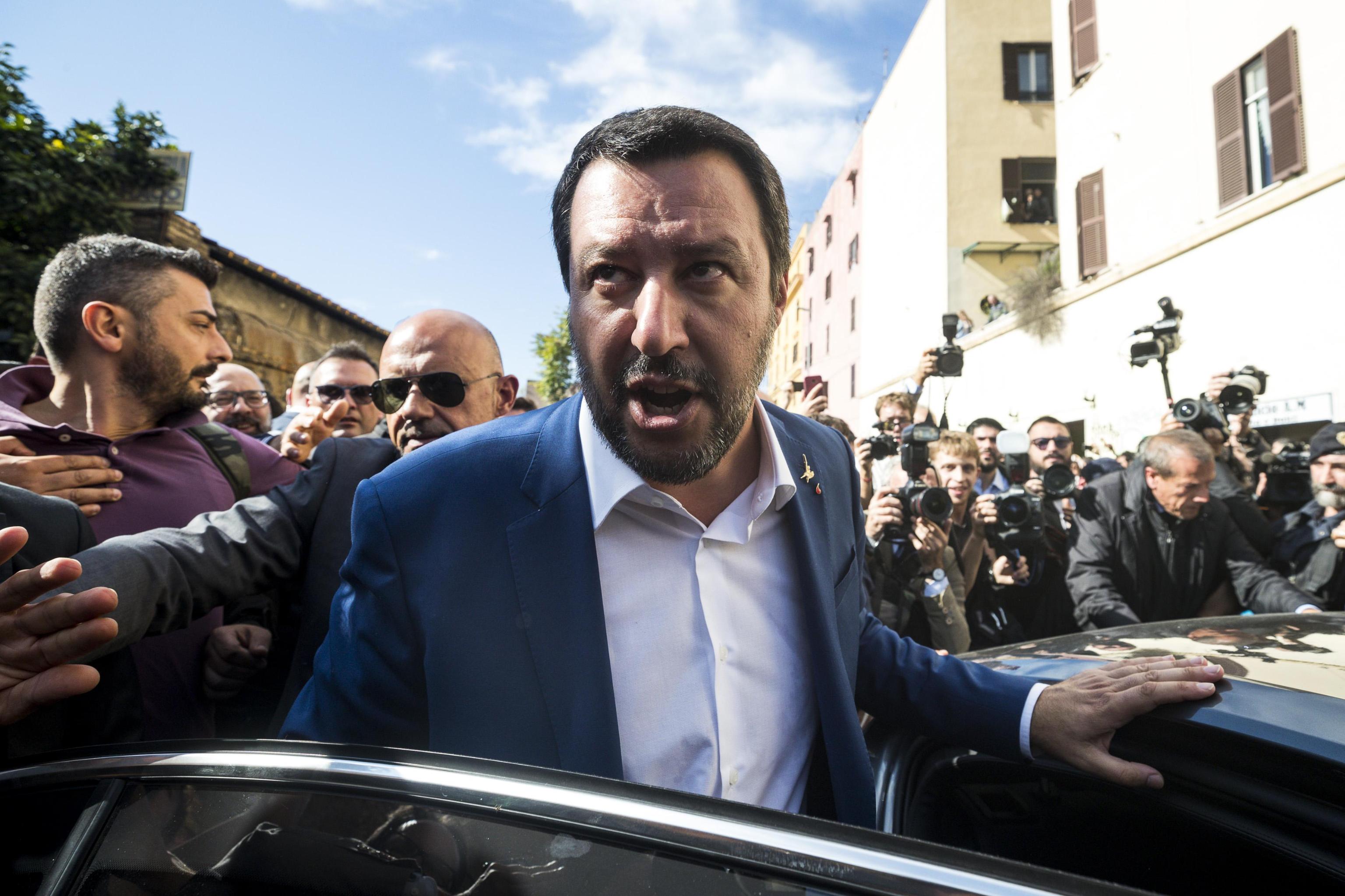 Attivismo salviniano nel deserto altrui