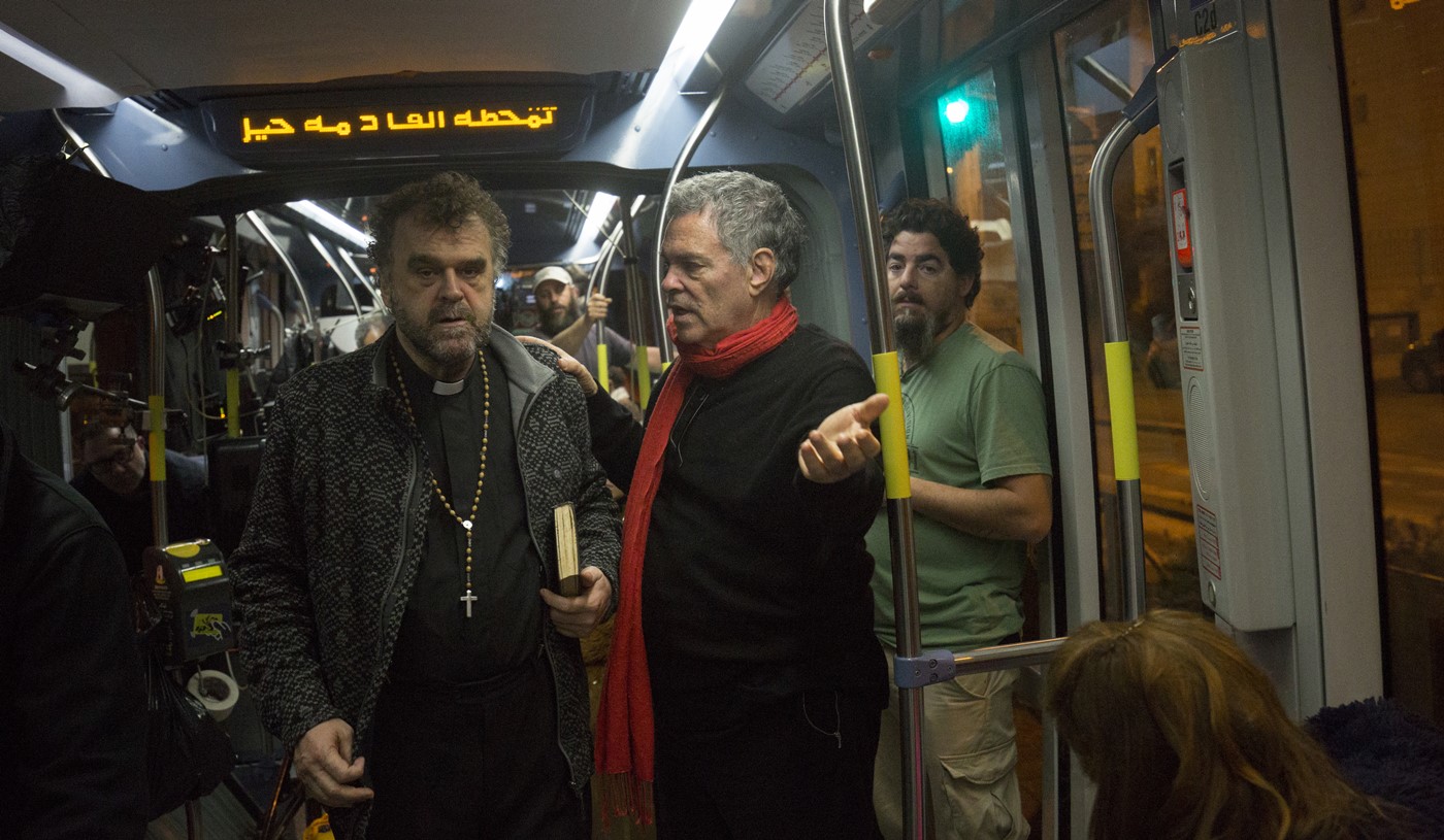 Gitai si attacca al tram di Gerusalemme