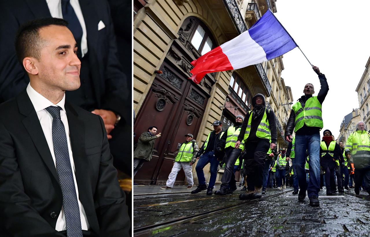 Di Maio: il gilet giallo sotto il doppiopetto