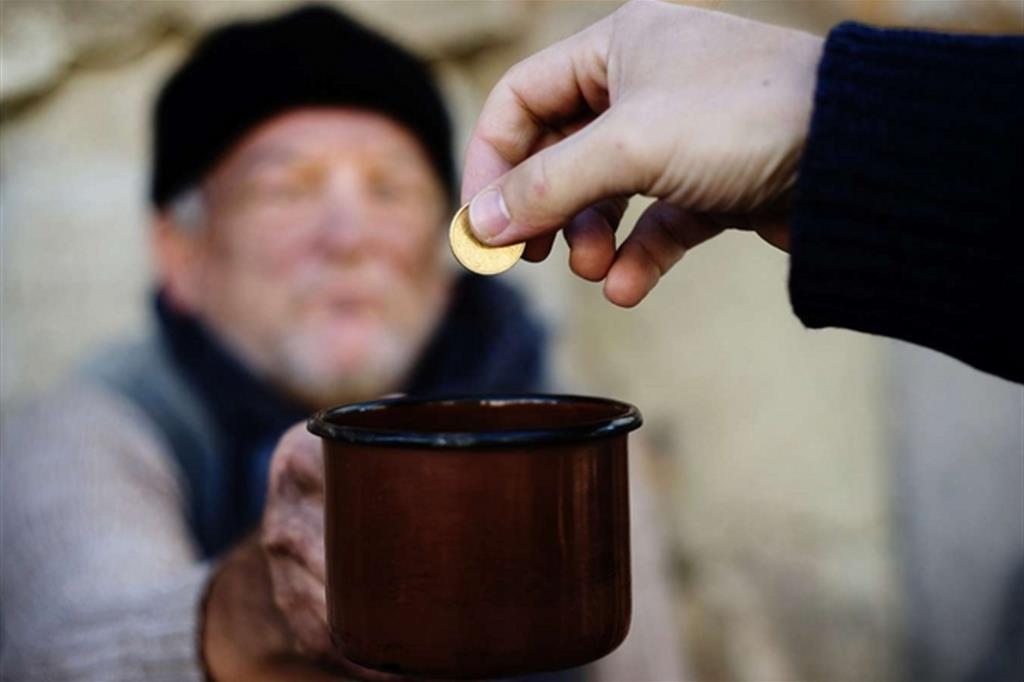 "Tenete, buon uomo, e non ve li bevete tutti"