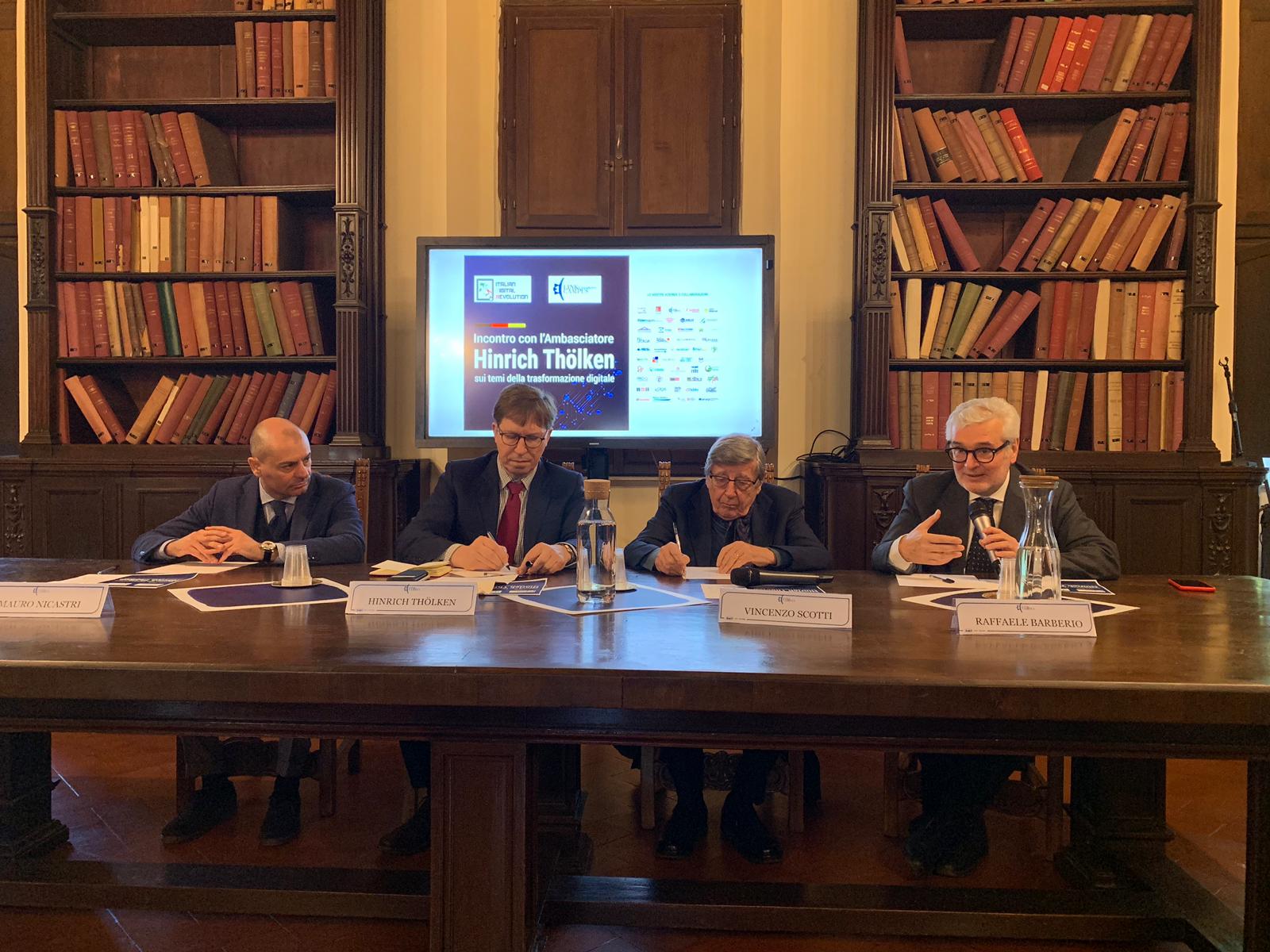 Italia digitale, la visita di Thölken