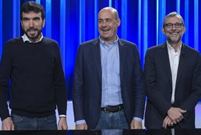 Primarie Pd, confronto a distanza dei tre candidati