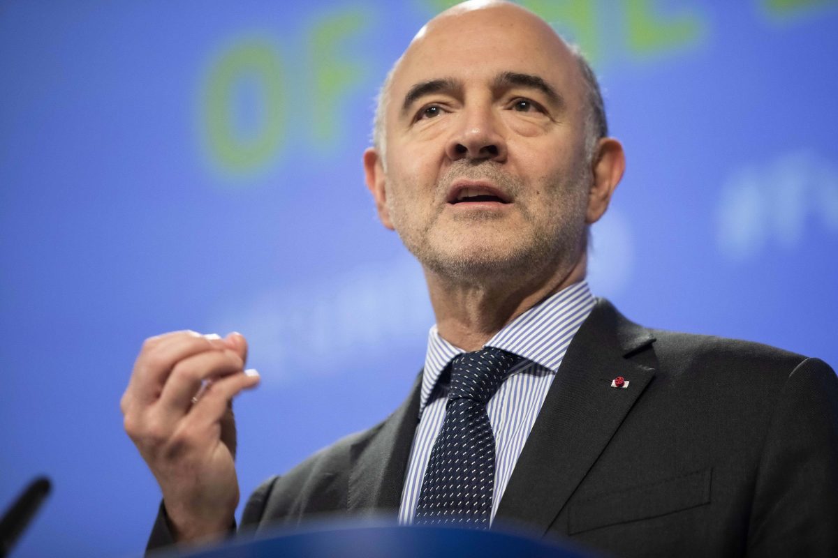 Moscovici: “Spero che l’Italia rispetti stabilizzazione del debito”