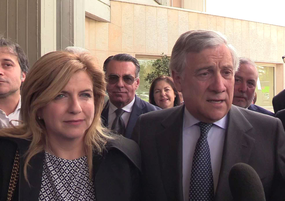 Europee e Forza Italia, l’intervista a Tajani e Verucci