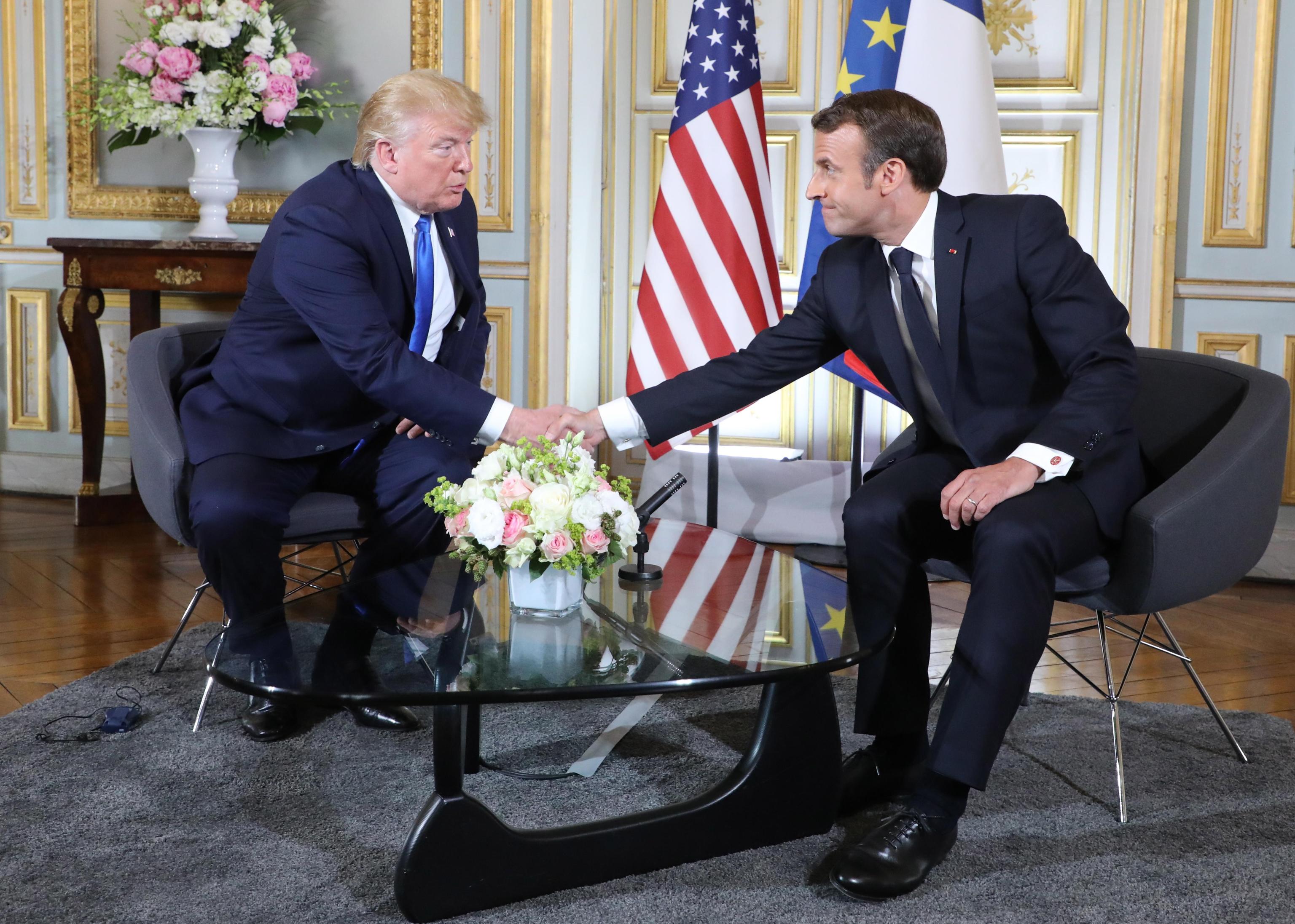 Il “rapporto eccezionale” fra Trump e Macron