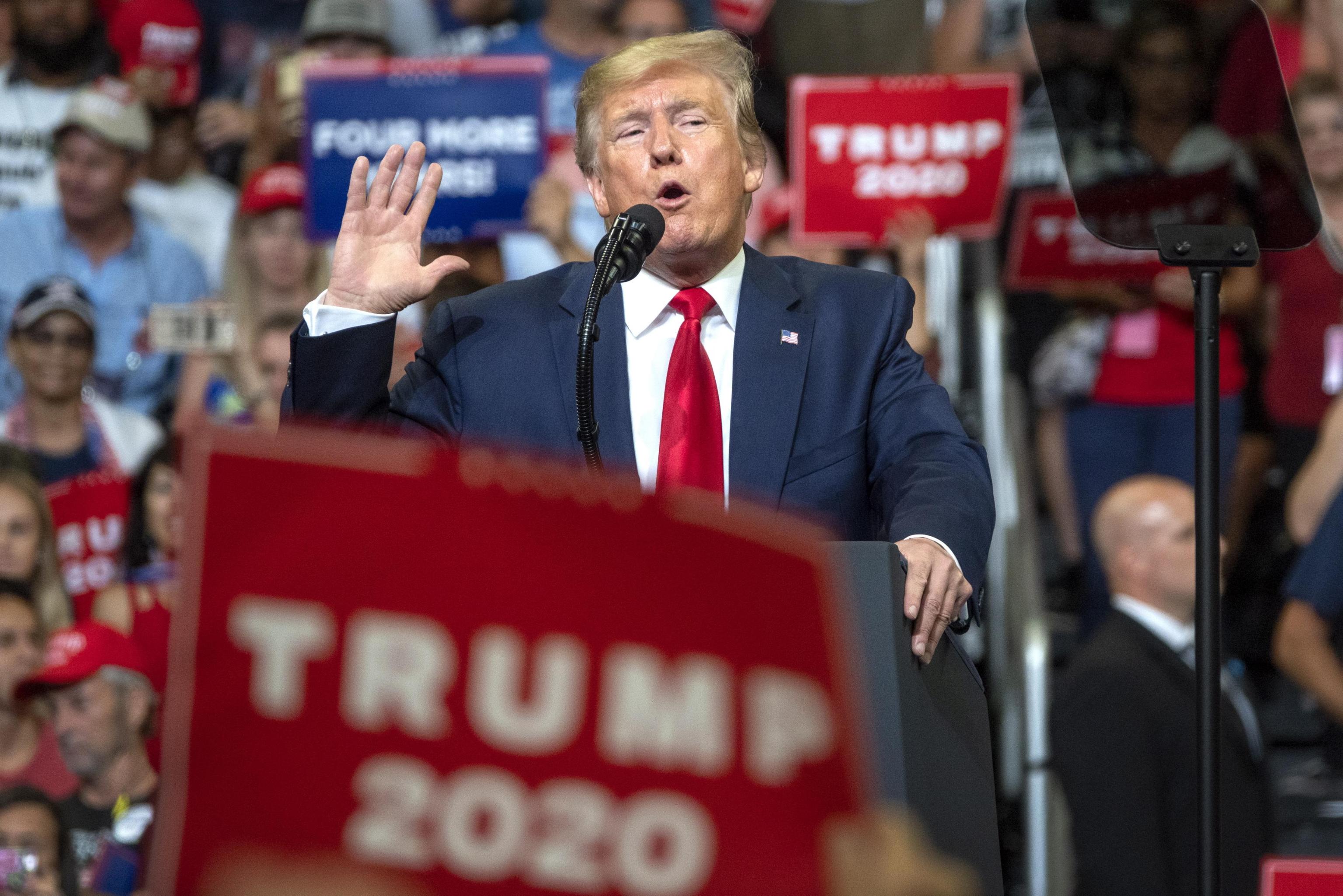 Trump lancia campagna per le presidenziali 2020
