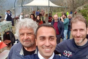 Di Maio e Casaleggio: polvere di stelle