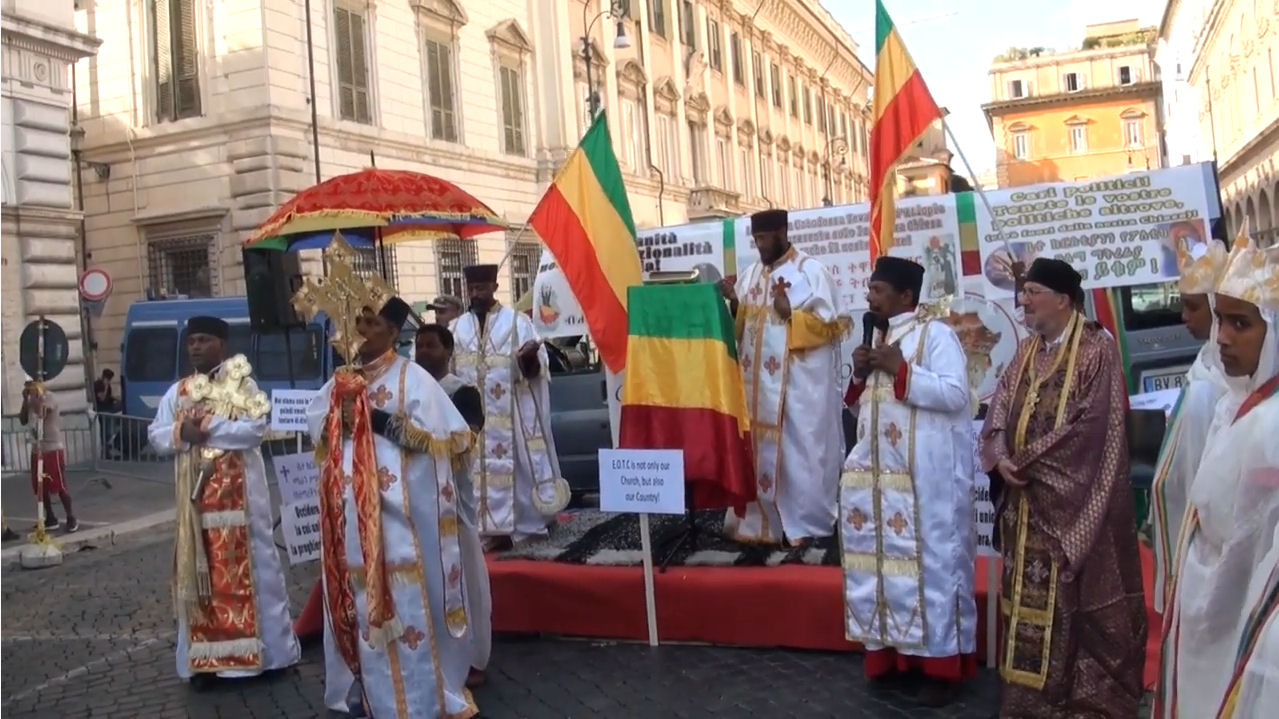 Stragi cristiane in Etiopia: la manifestazione a Roma