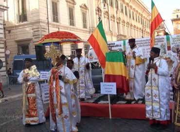 Stragi cristiane in Etiopia: la manifestazione a Roma