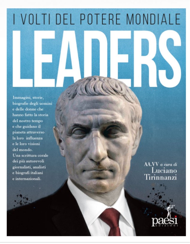 “Leaders”: nel volume i ritratti di Draghi, Trump e Salvini 