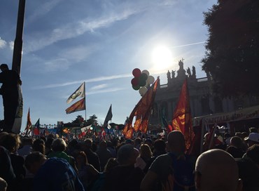 Salvini e il centrodestra in piazza: chi c’era tra la folla