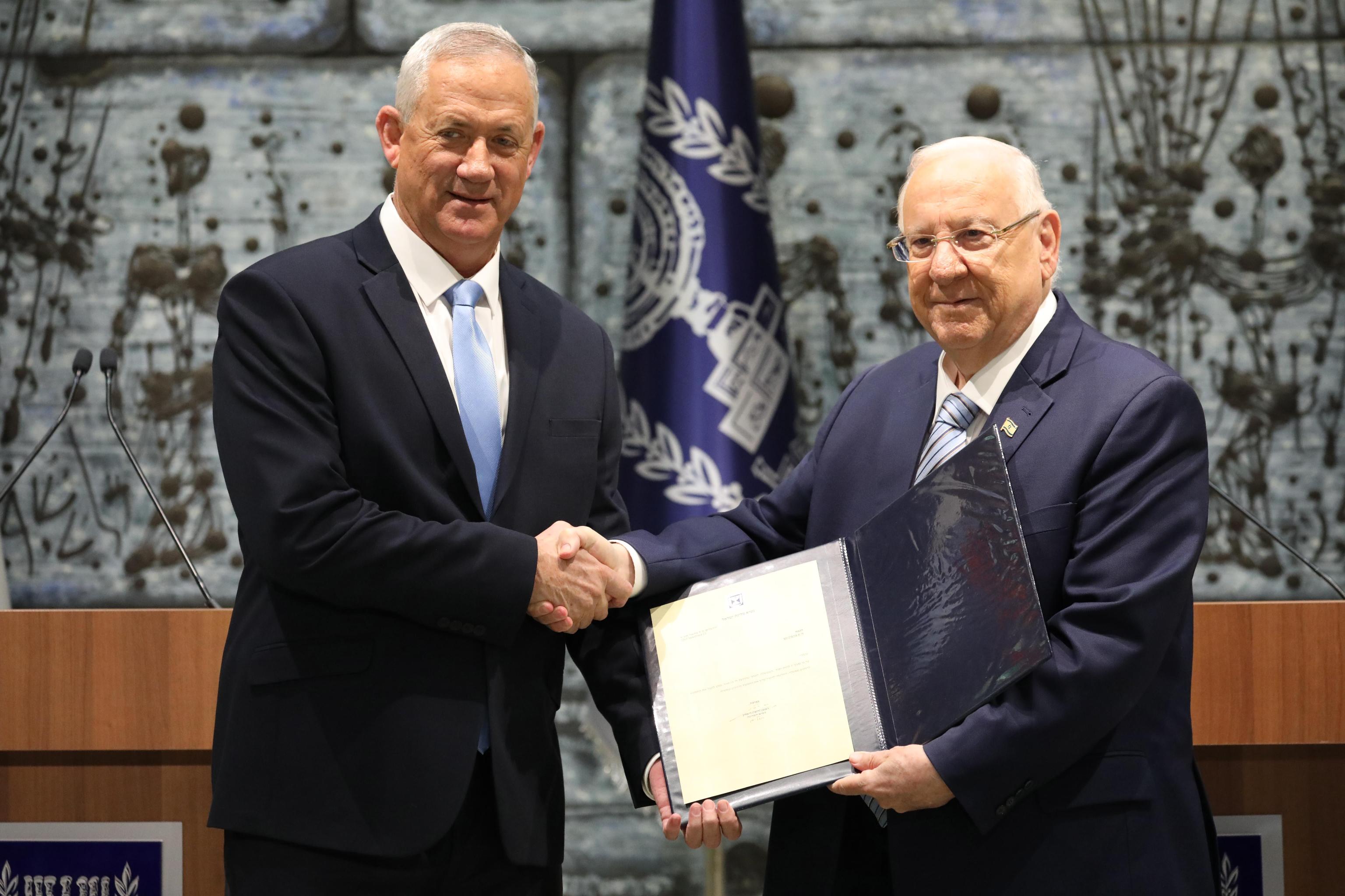 Israele, Rivlin incarica Gantz per formare il governo