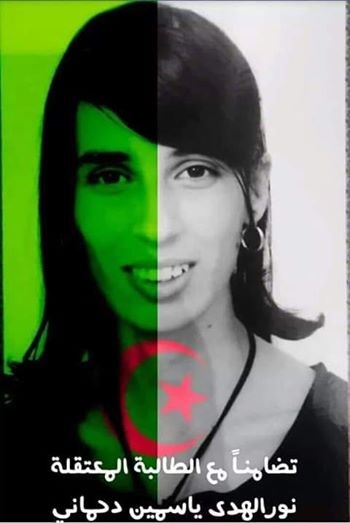 Yasmine Dahmani, la donna simbolo della “rivoluzione algerina” 