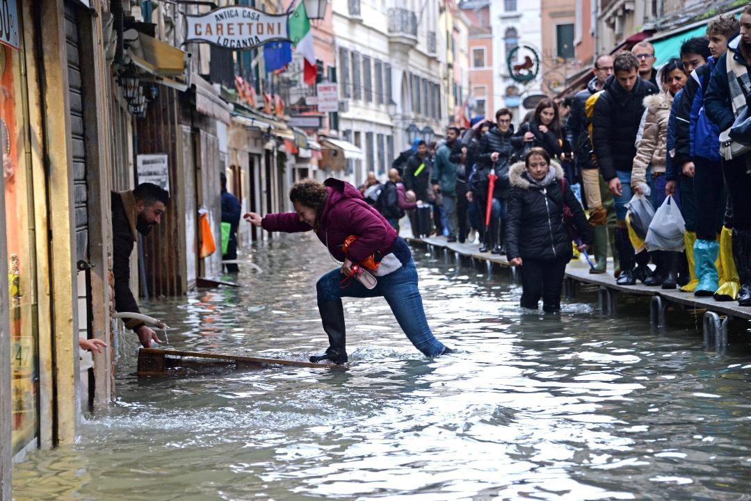 Acqua alta sulla Repubblica italiana
