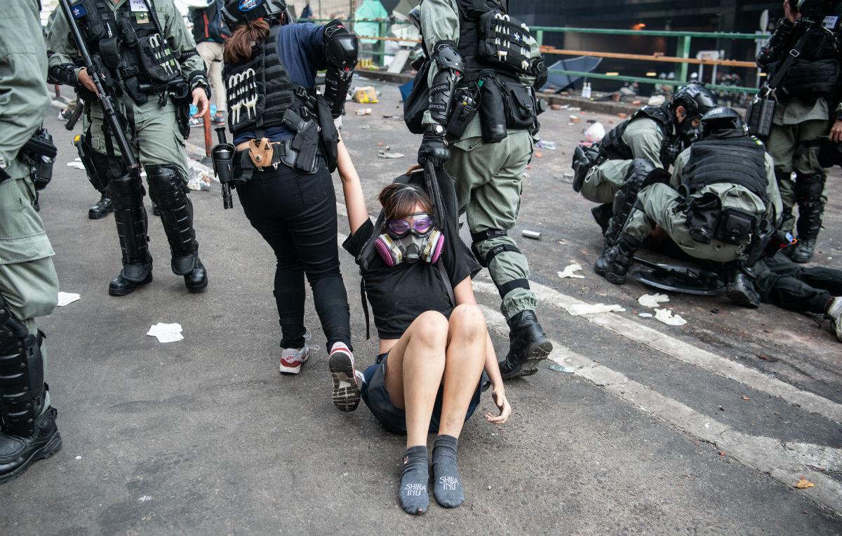 Hong Kong, Pechino Cina minaccia Washington