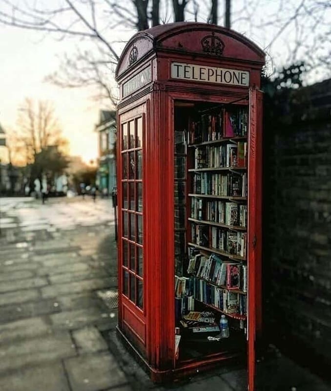 La “bibliocabina” arriva in Italia 