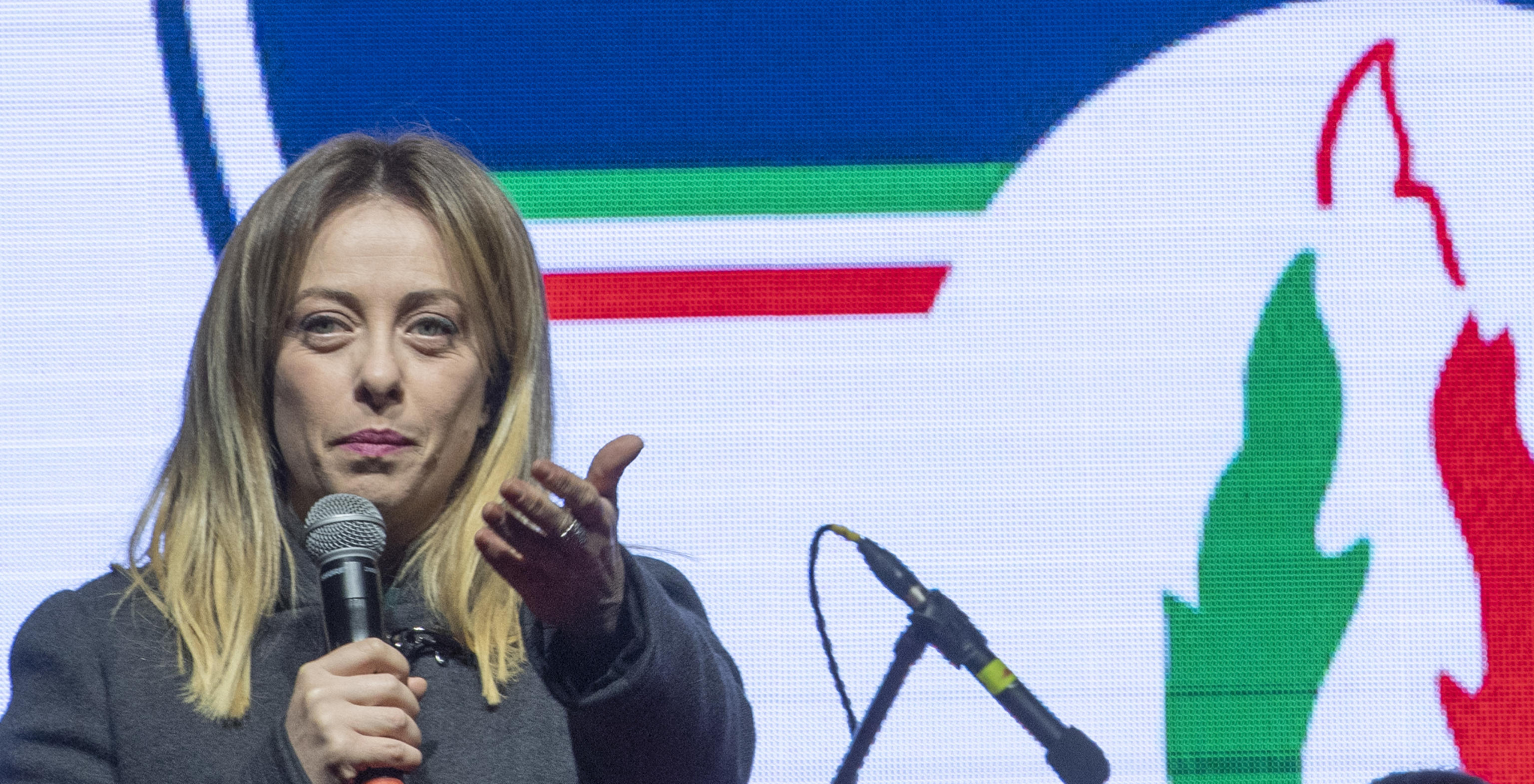 Giorgia Meloni sul Times