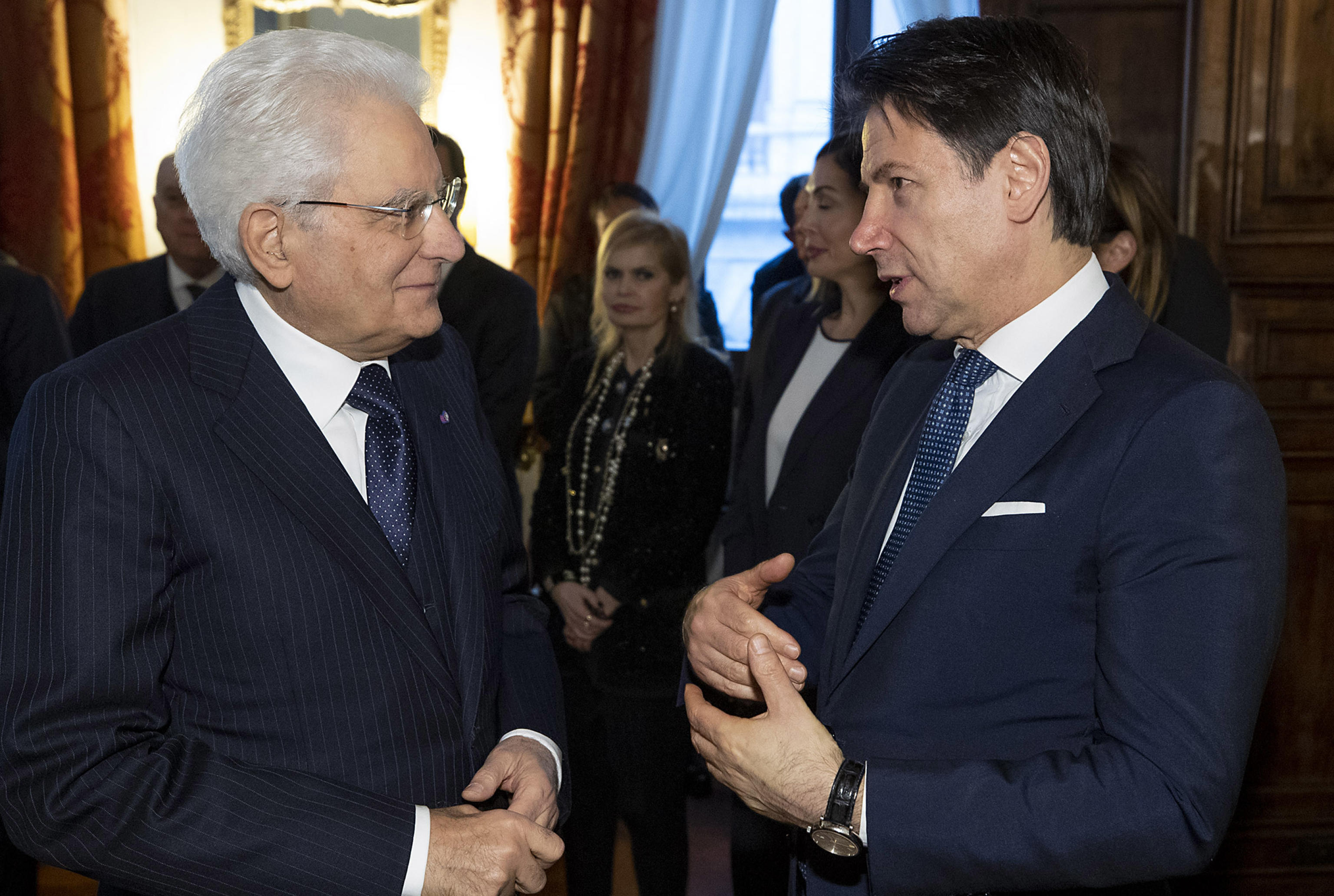 Conte coinvolge Mattarella nella guerra a Renzi