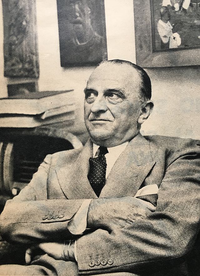 Cesare Merzagora, il gigante di passaggio al Colle 