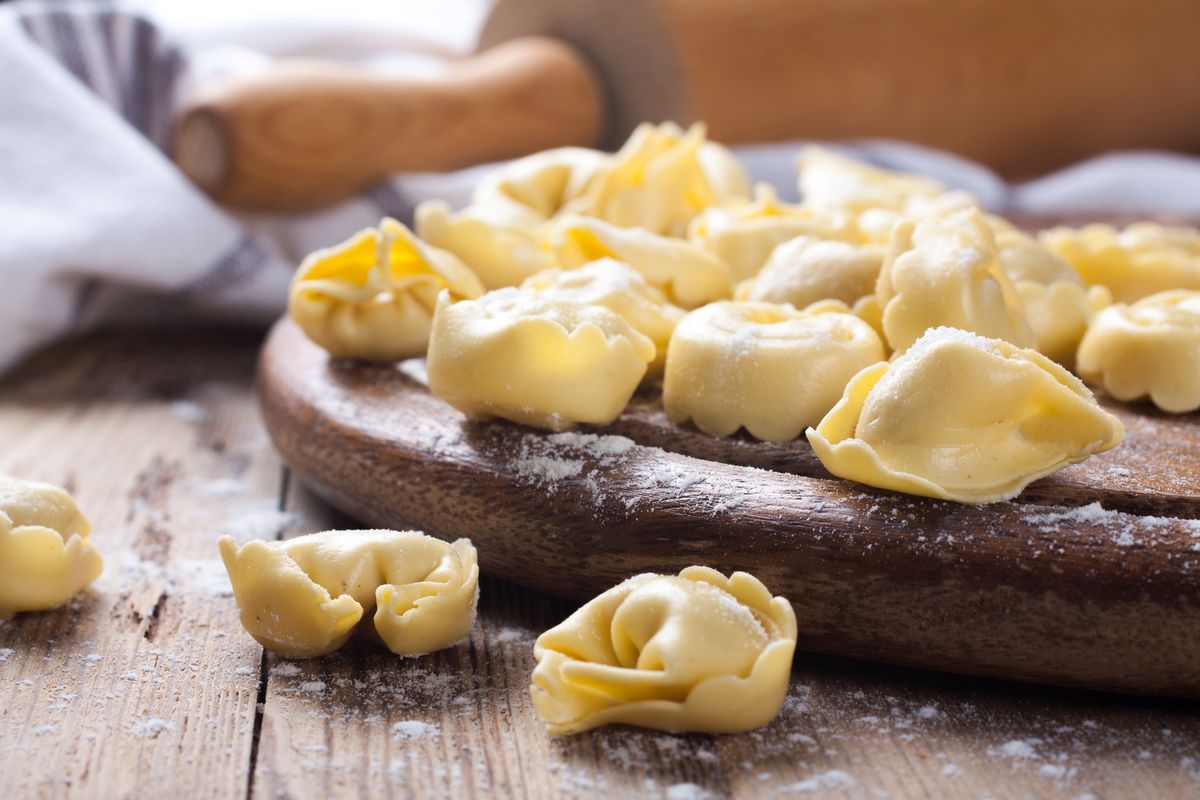Tortellini ormai, purtroppo, solo vegani 