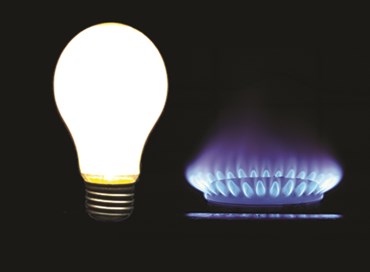 Il gas scende, la luce rimbalza